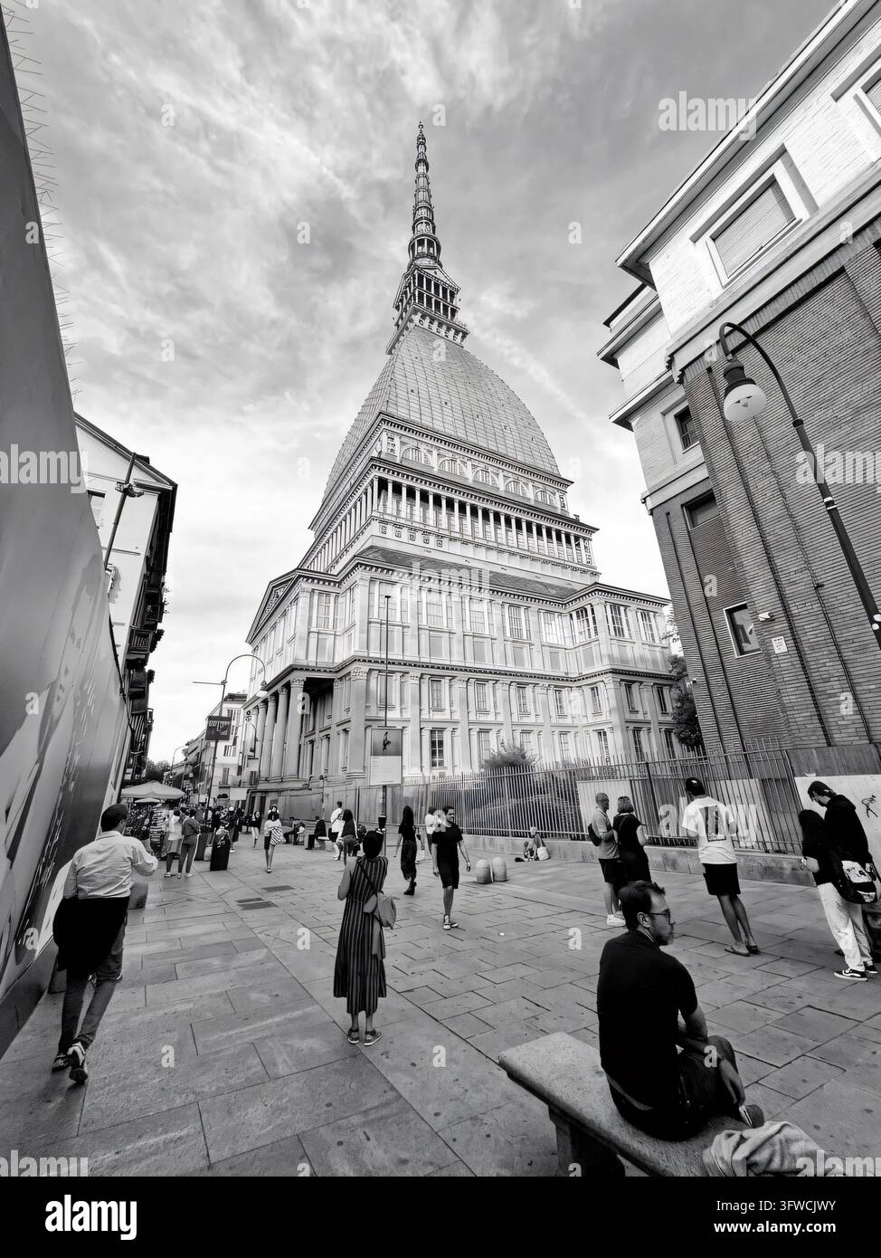 Tour Mole Antonelliana à Turin) Banque D'Images