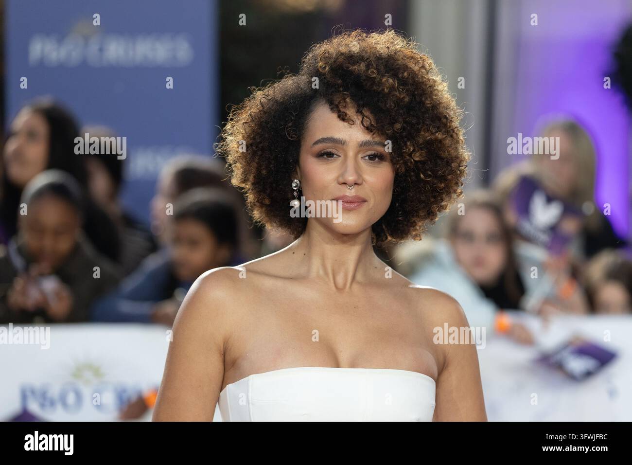 Londres, Royaume-Uni. 19 oct., 2026. Nathalie Emmanuel assiste aux Pride of Britain Awards au Grosvenor House, Londres Les célébrités et les invités assistent aux Pride of Britain Awards annuels au Grosvenor House à Londres (Photo de Phil Lewis/SOPA Images/Sipa USA) Crédit : Sipa USA/Alamy Live News Banque D'Images
