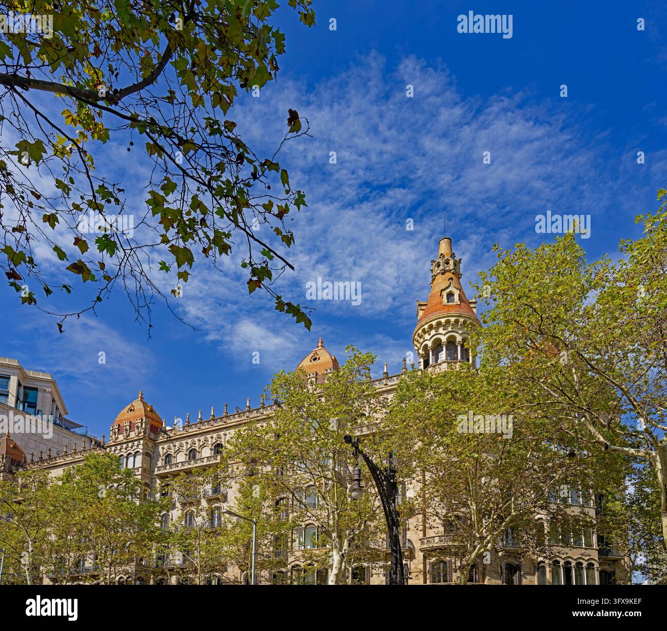 Vue de rue, bâtiment, historique Banque D'Images