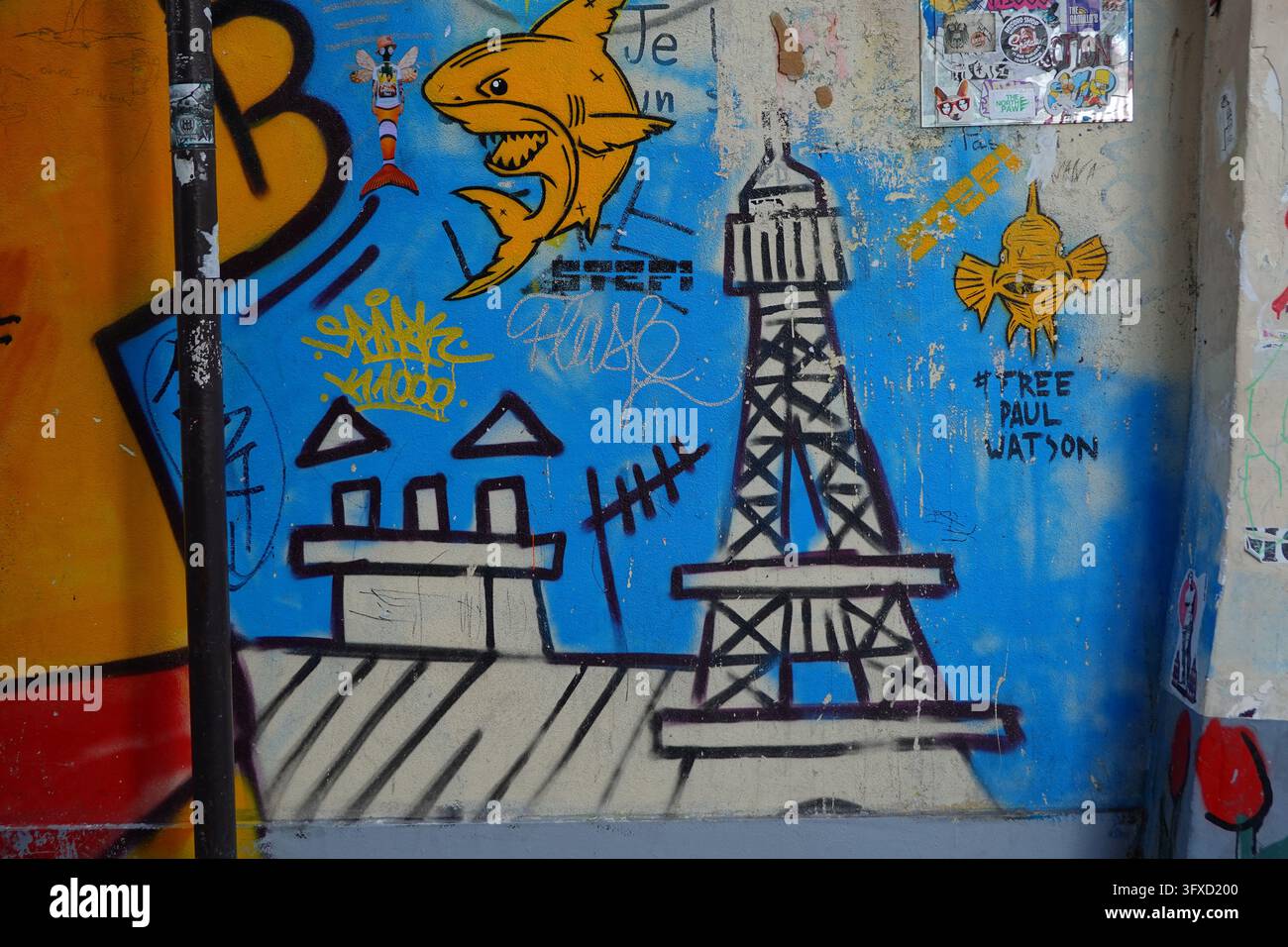 Paris, Art de rue // Paris, Art de rue Banque D'Images
