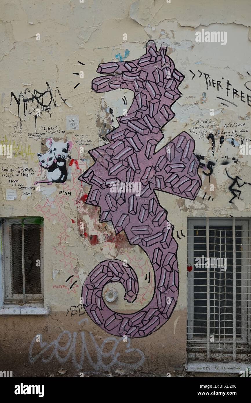 Paris, Art de rue // Paris, Art de rue Banque D'Images