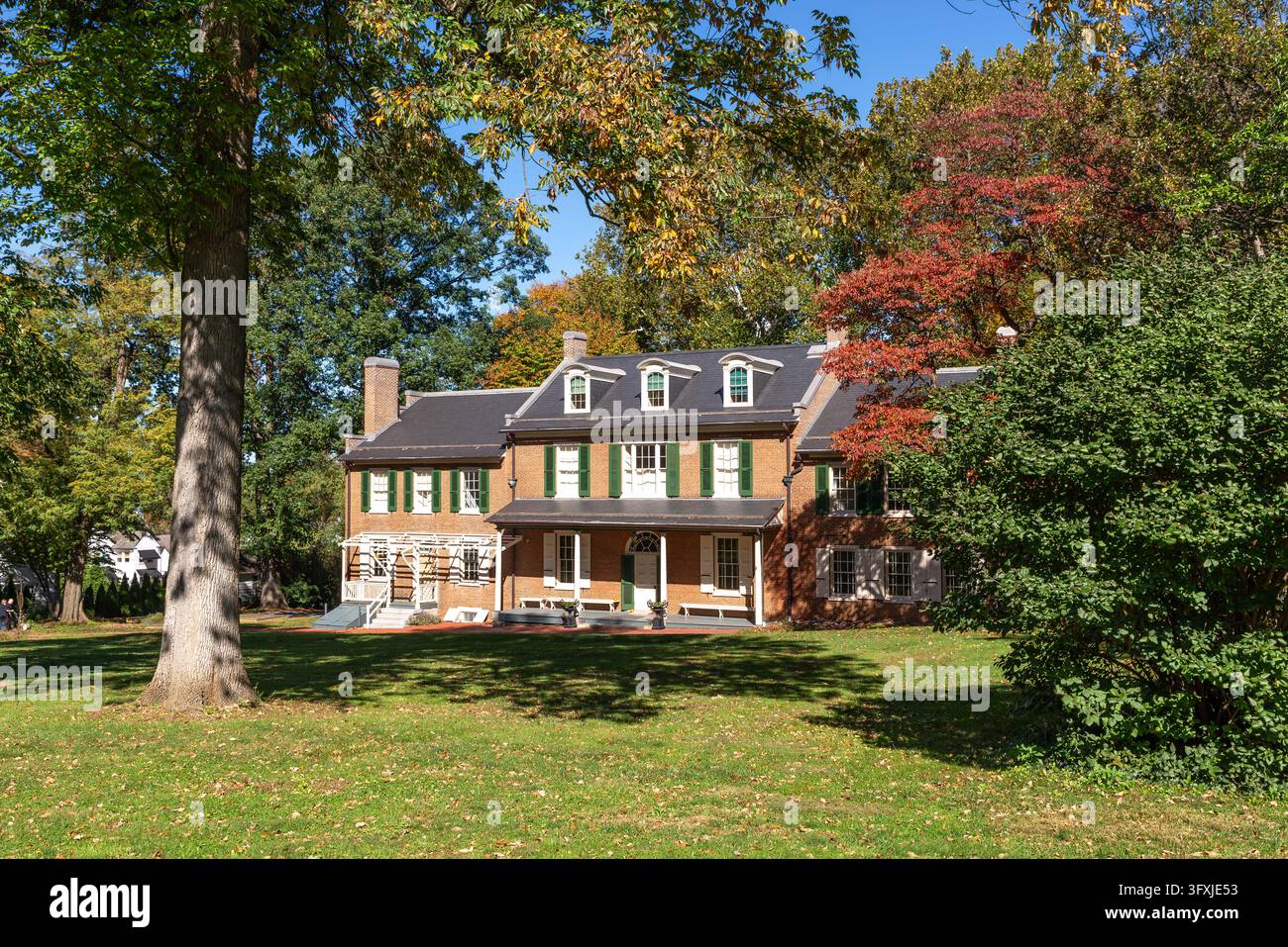 Lancaster, Pennsylvanie, États-Unis - 19 octobre 2026 - Wheatland, l’ancienne résidence du président James Buchanan à Lancaster, Pennsylvanie. Le manoir historique Banque D'Images