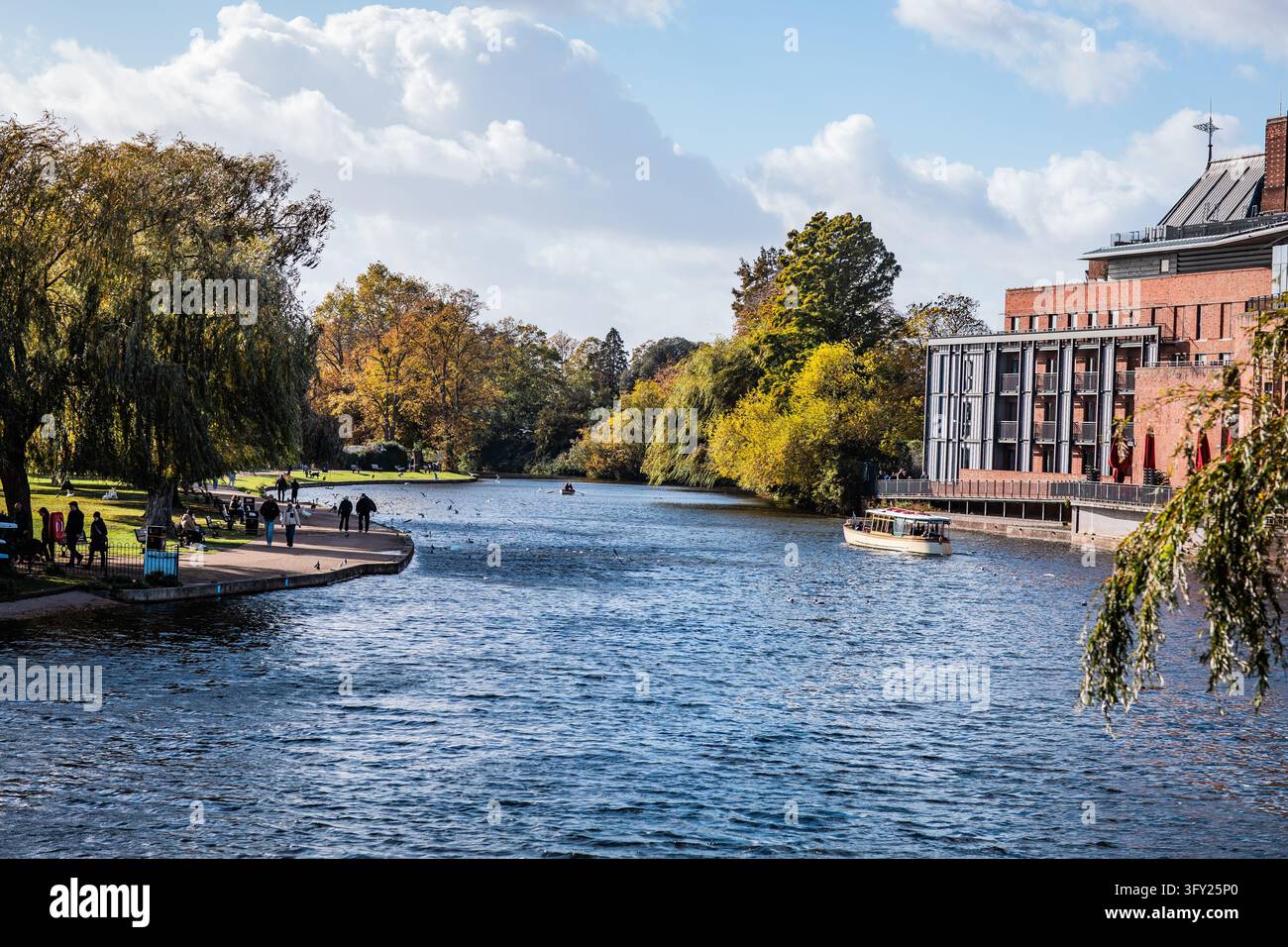 Le pays de Shakespeare, Stratford-Upon-Avon, Warwickshire Banque D'Images