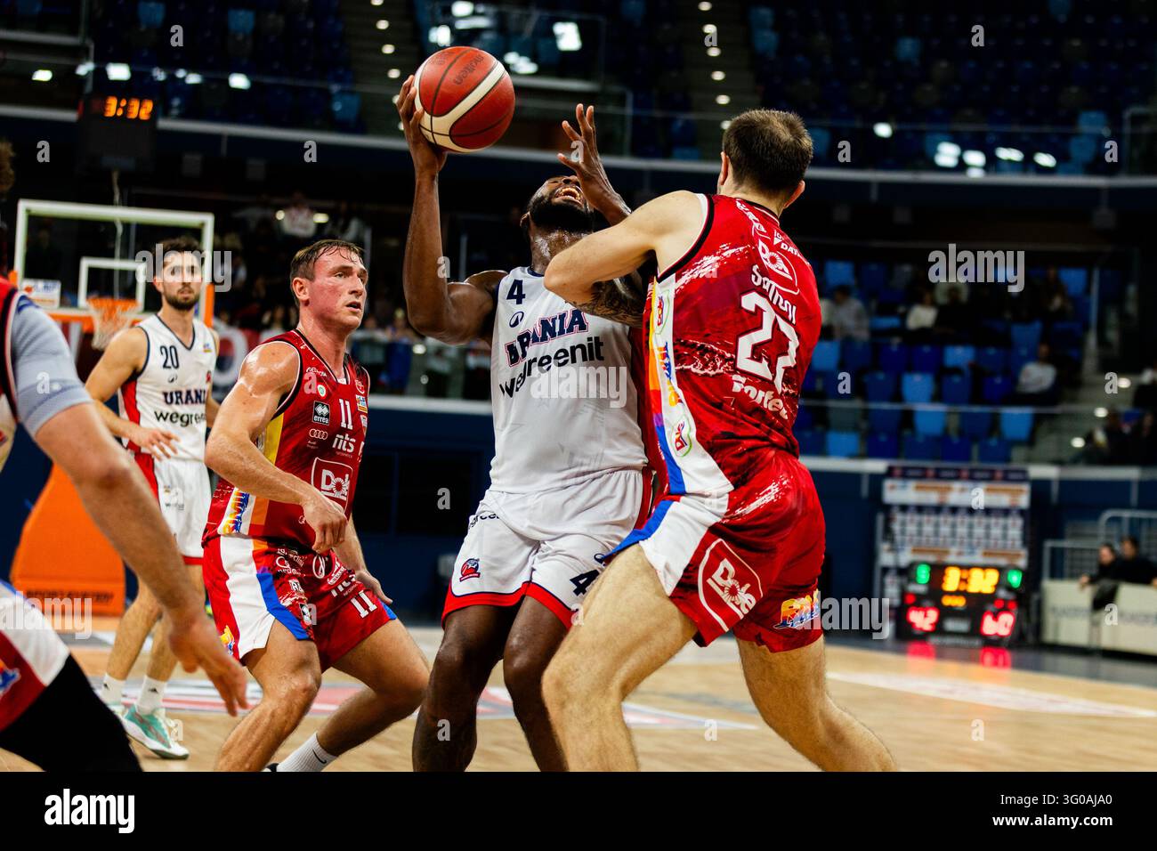 IPA90373871 - ANTHONY MORSE (URANIA MILANO) lors du match Wegreenit Urania Milano contre Dole Basket Rimini, un match de basket masculin de la Serie A2 italienne à Milan, Italie, le 30 octobre 2026 Banque D'Images