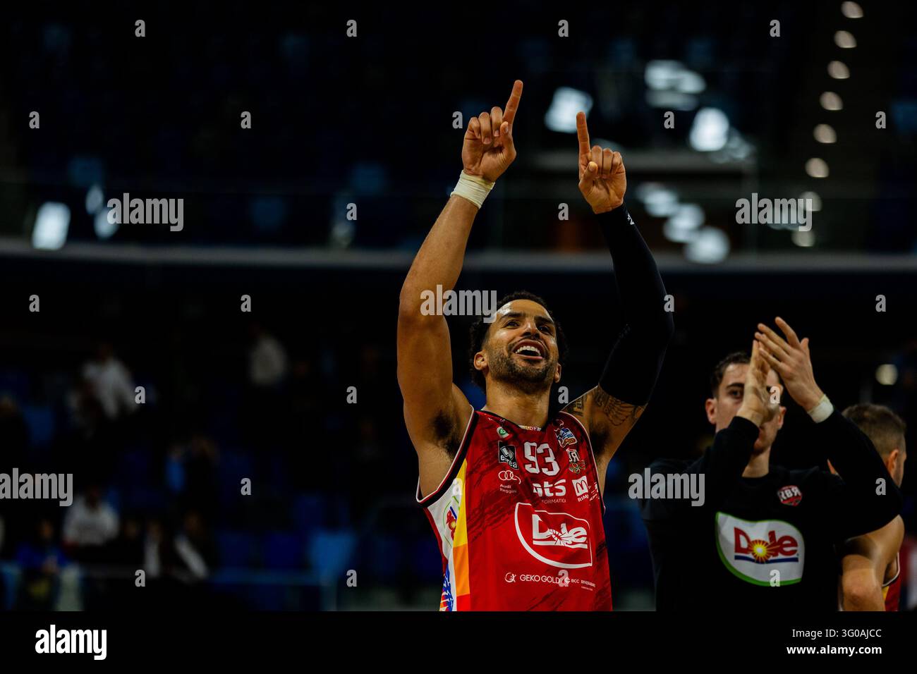 IPA90373856 - CODY DEMPS (RBR RIMINI) lors du match Wegreenit Urania Milano contre Dole Basket Rimini, un match de la série A2 masculine de basket-ball italienne à Milan, Italie, le 30 octobre 2026 Banque D'Images