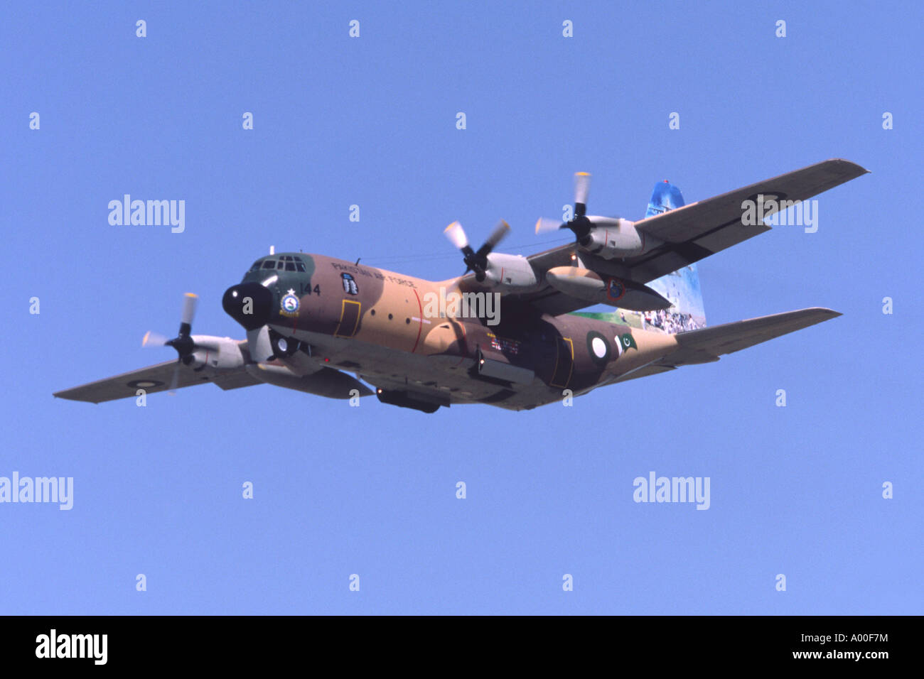 Lockheed C-130B Hercules exploité par la Force aérienne pakistanaise Banque D'Images