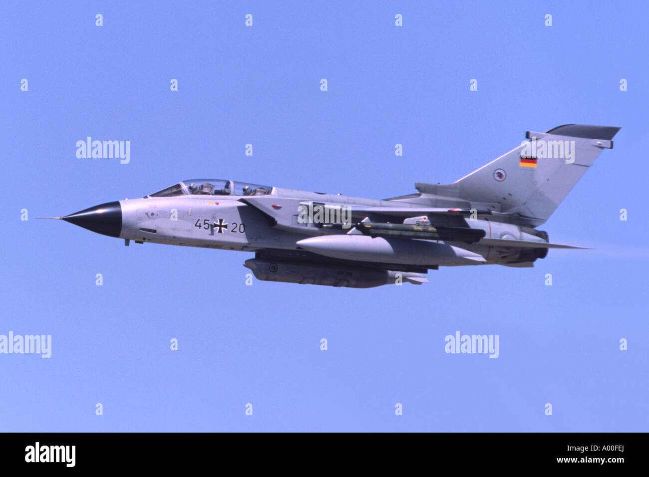 Jet fighter Panavia Tornado IDS exploités par les forces aériennes allemandes au départ de RAF Fairford Banque D'Images