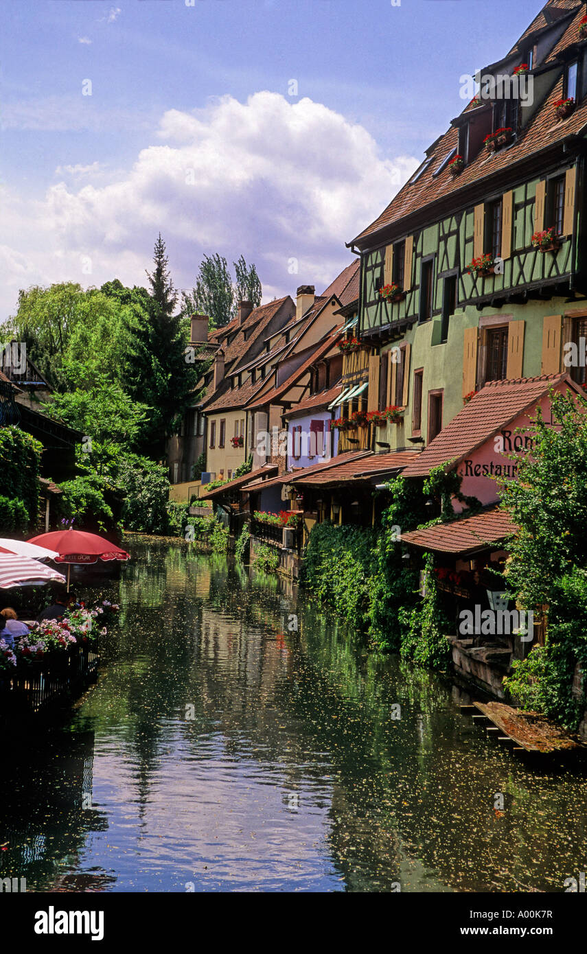 La petite Venise COLMAR FRANCE ALSACE Banque D'Images