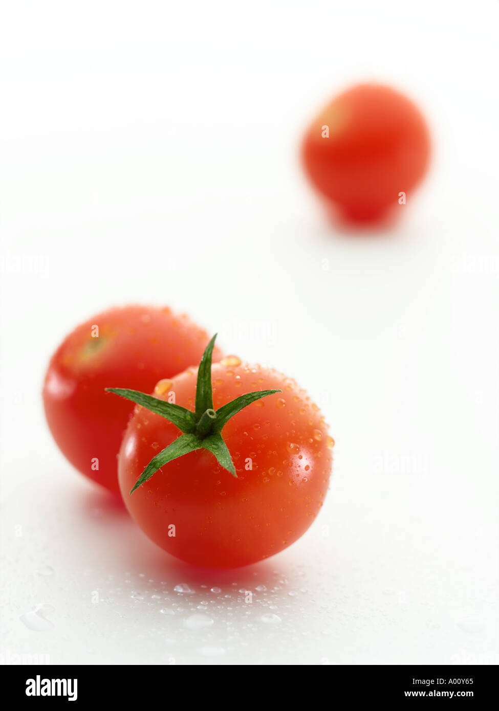tomates cerises Banque D'Images