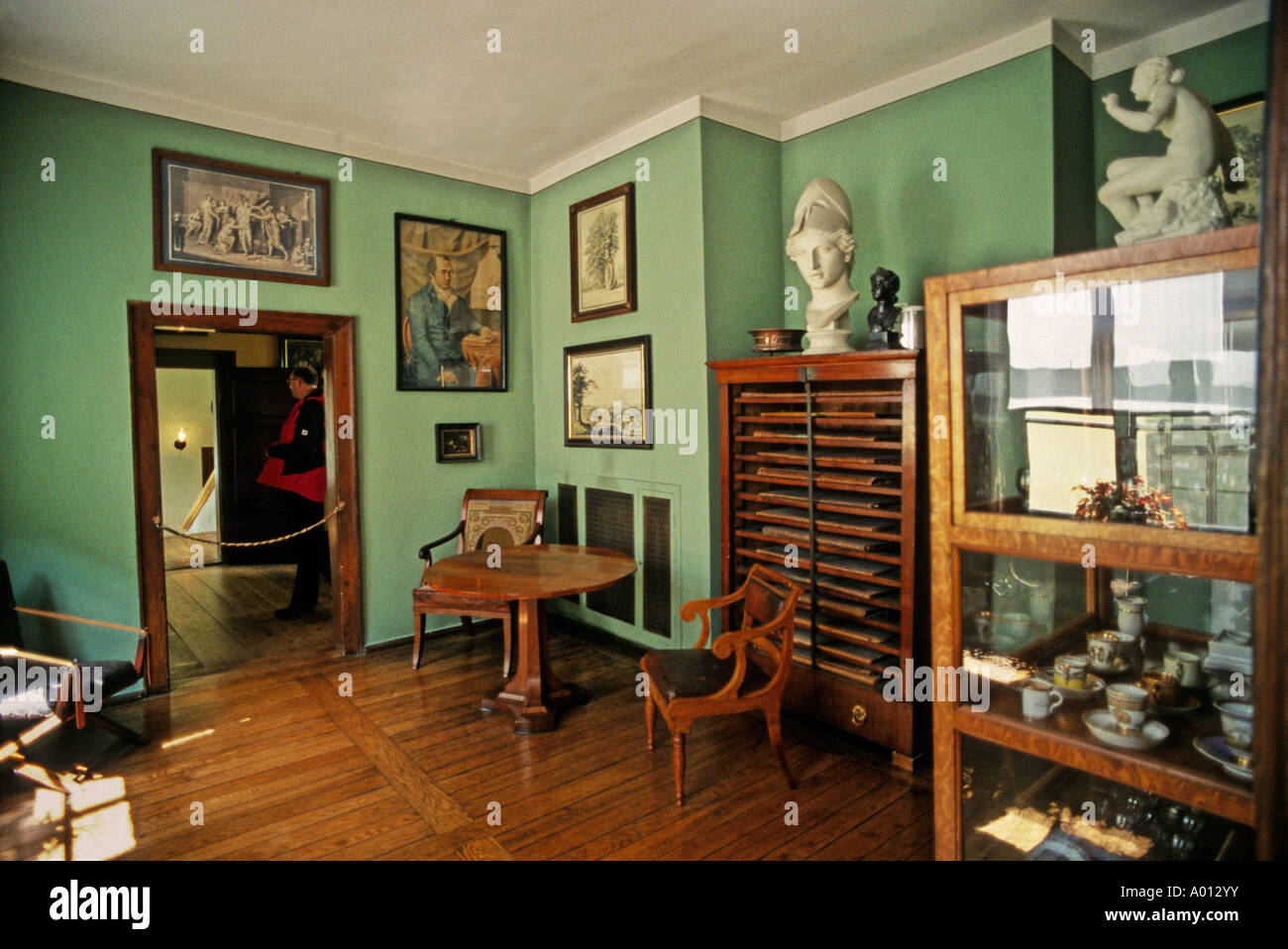 Maison de Goethe WEIMAR EN ALLEMAGNE Banque D'Images