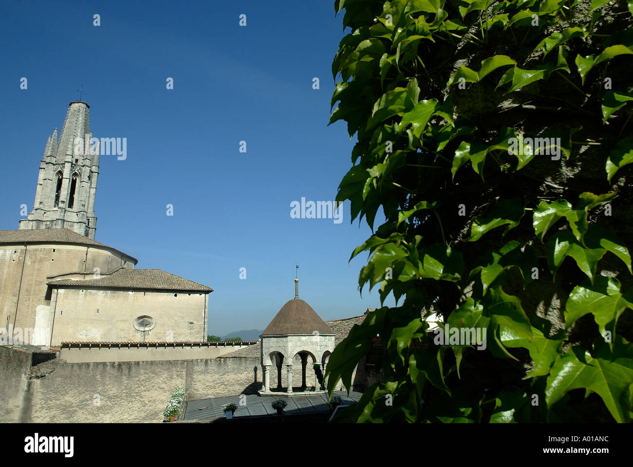 Ville de Gérone PROVINCE DE GÉRONE CATALOGNE RÉGION DANS LE NORD-EST DE L'ESPAGNE Banque D'Images