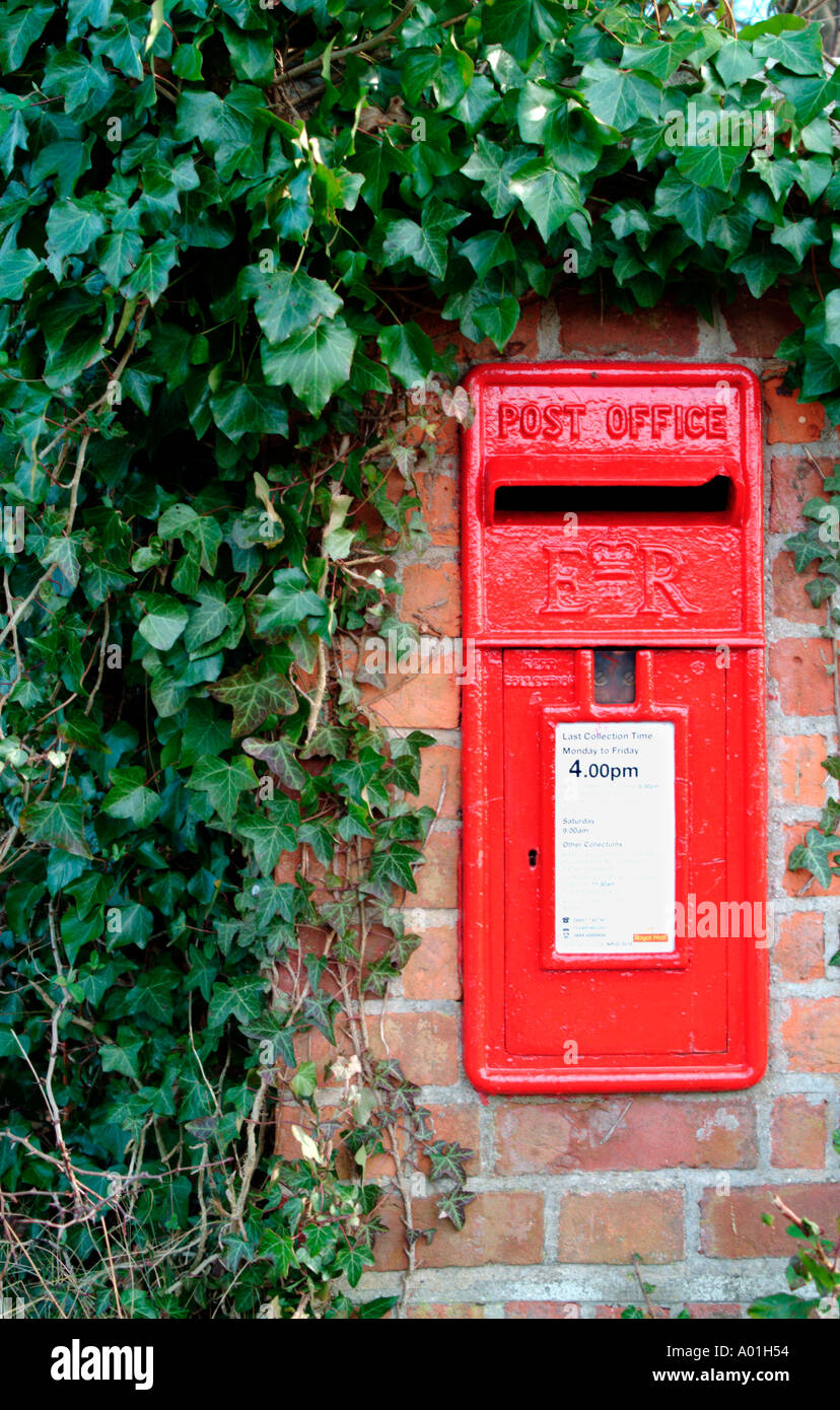 Boîte aux lettres rurale Banque D'Images