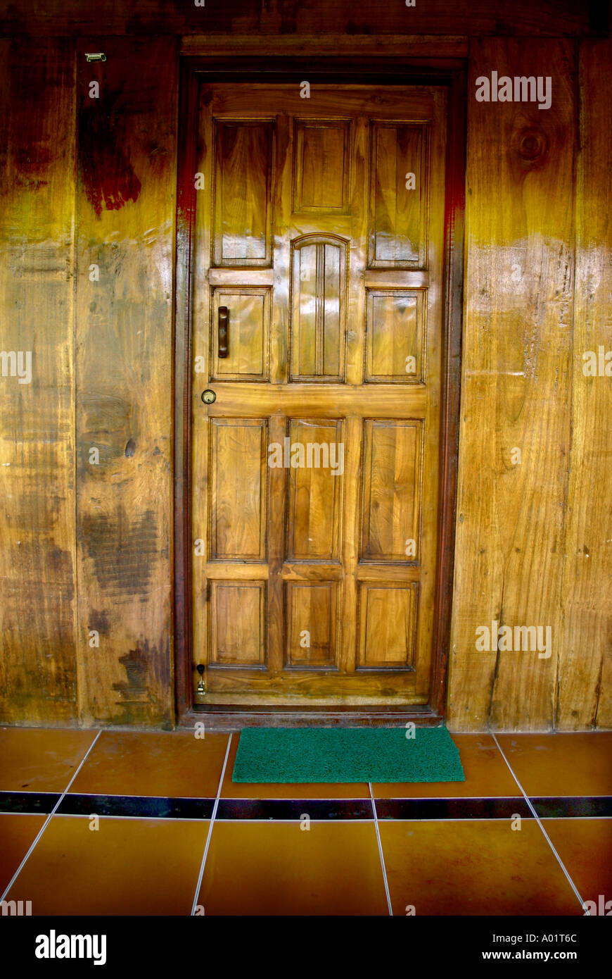 Le RSC0309 Porte faite à partir de bois Banque D'Images