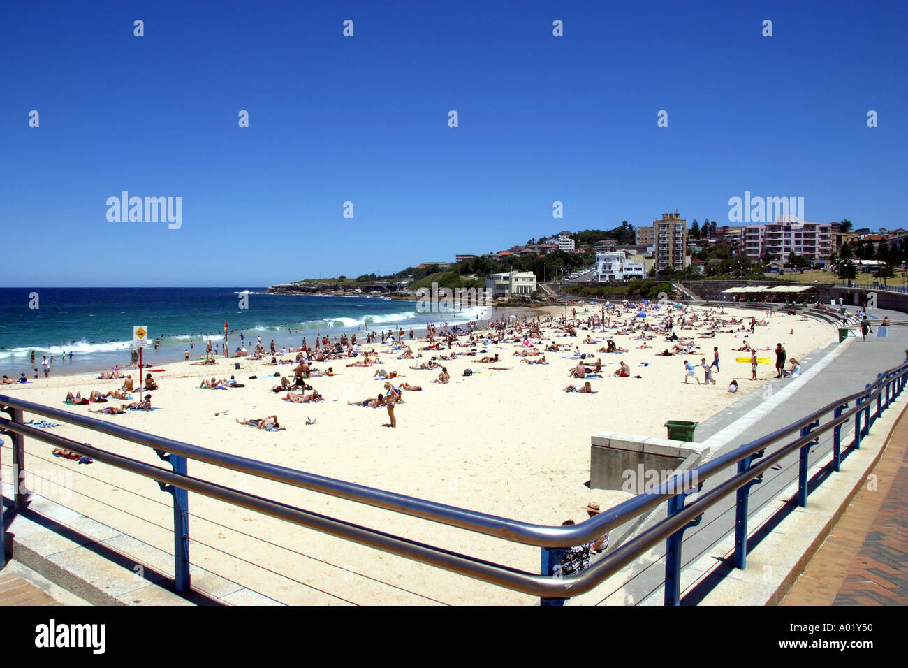 Coogee Beach Sydney New South Wales Australie Banque D'Images