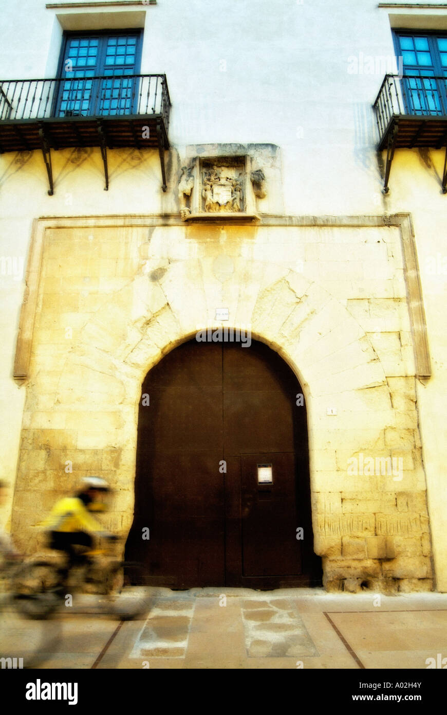 Le Palais Ducal de Borgia aka Palacio de San Duque. Gandía. La Safor District. Communauté de Valence. Espagne Banque D'Images