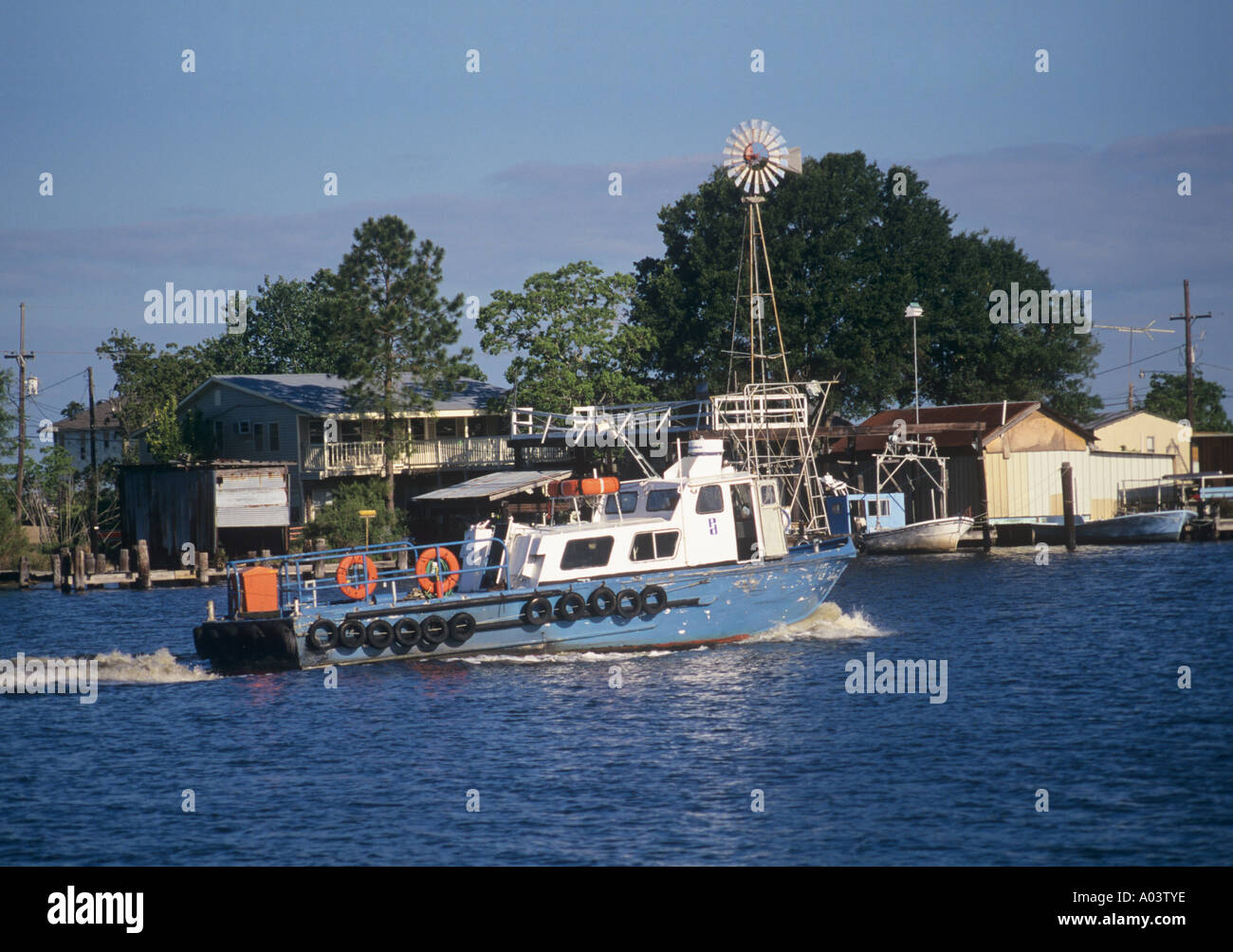 Bayou Barataria Lafitte Louisiane USA Banque D'Images