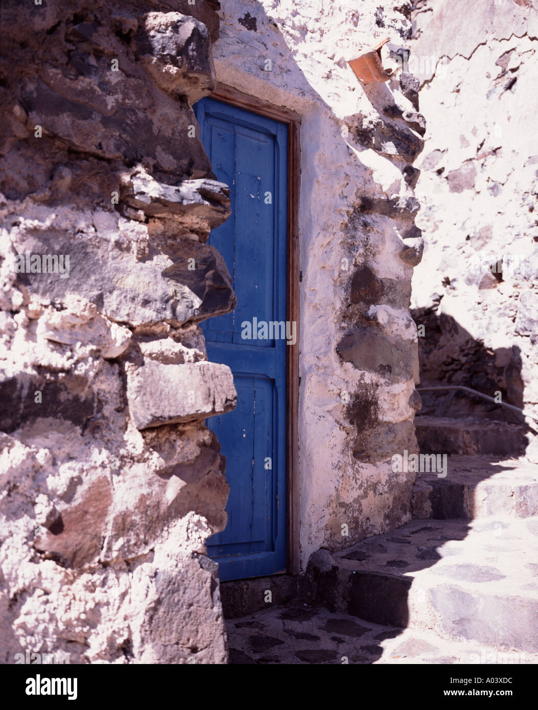 Maison à La Calera Valle Gran Rey La Gomera Canaries Banque D'Images