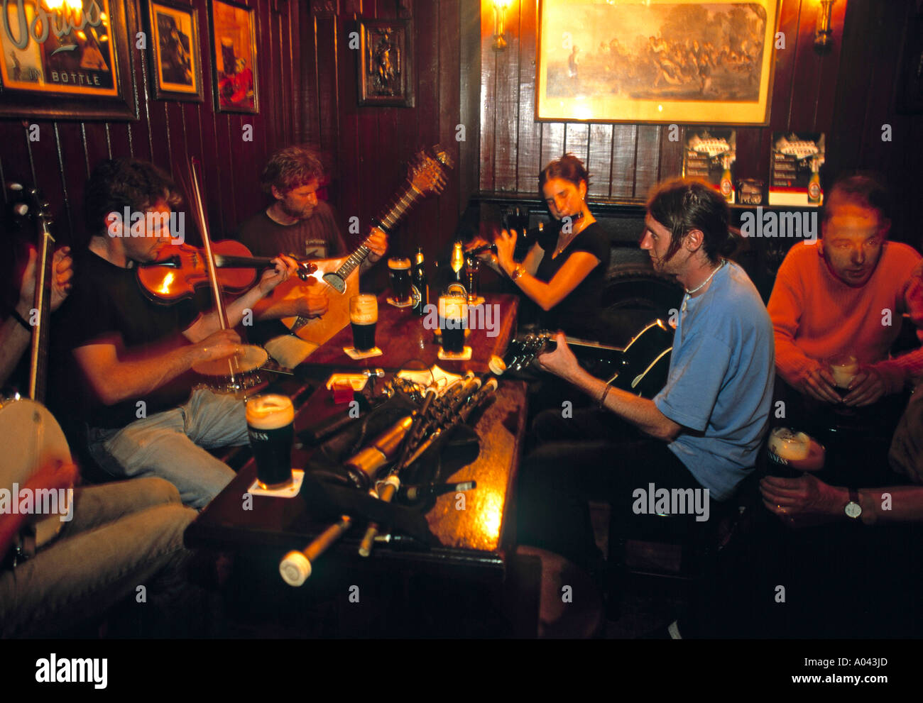 La musique populaire traditionnelle, Sligo, Sligo, Irlande Co. Banque D'Images