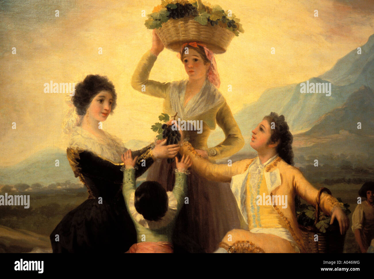 La Vendimia de Goya , Musée du Prado , Madrid , Espagne , Europe Photo  Stock - Alamy