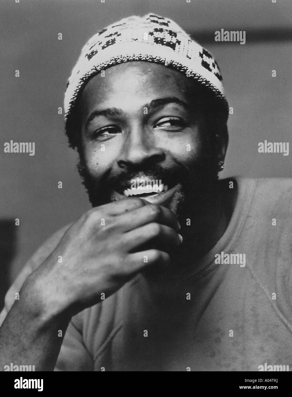 MARVIN GAYE chanteur de Soul US Banque D'Images