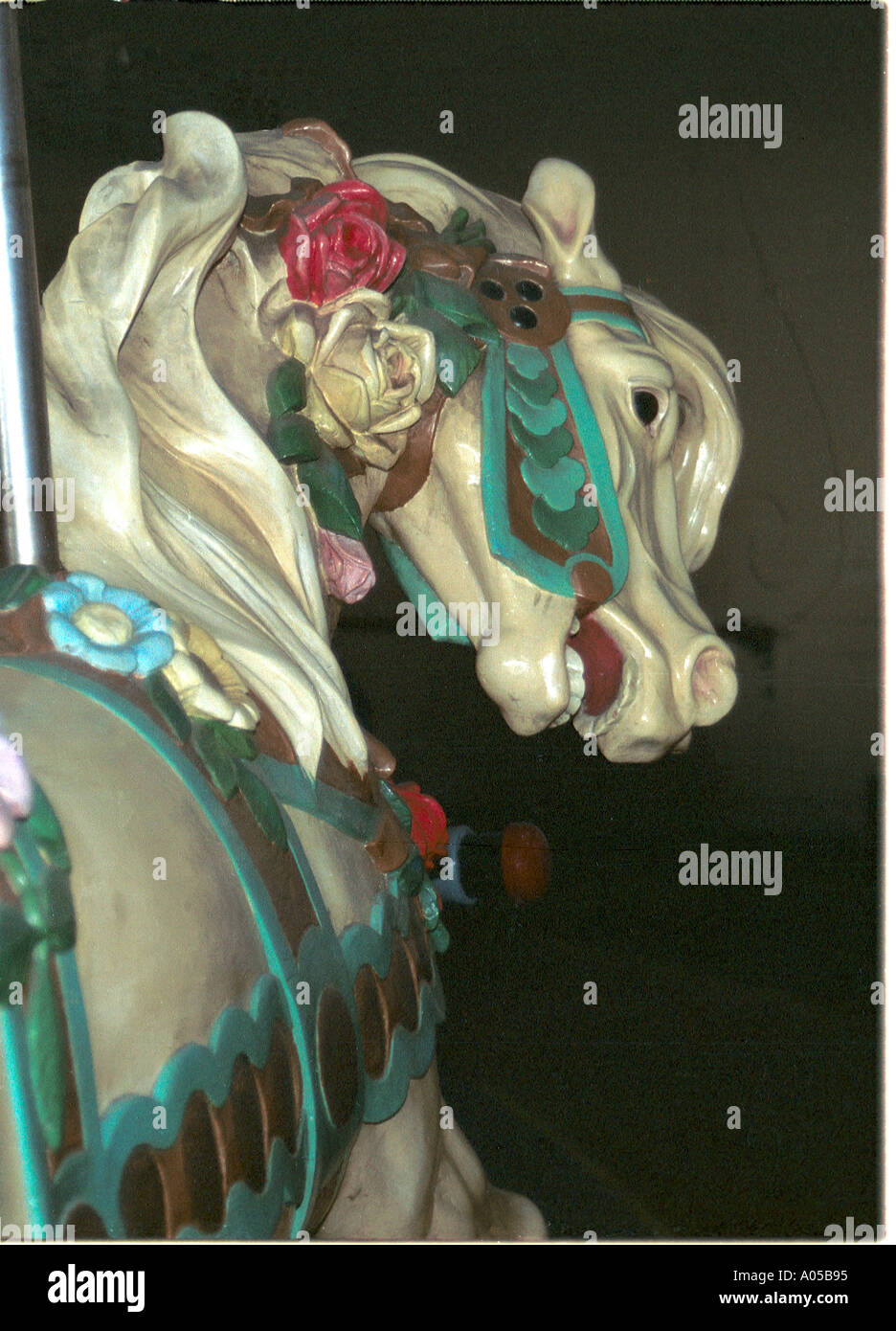 cheval de carrousel Banque D'Images