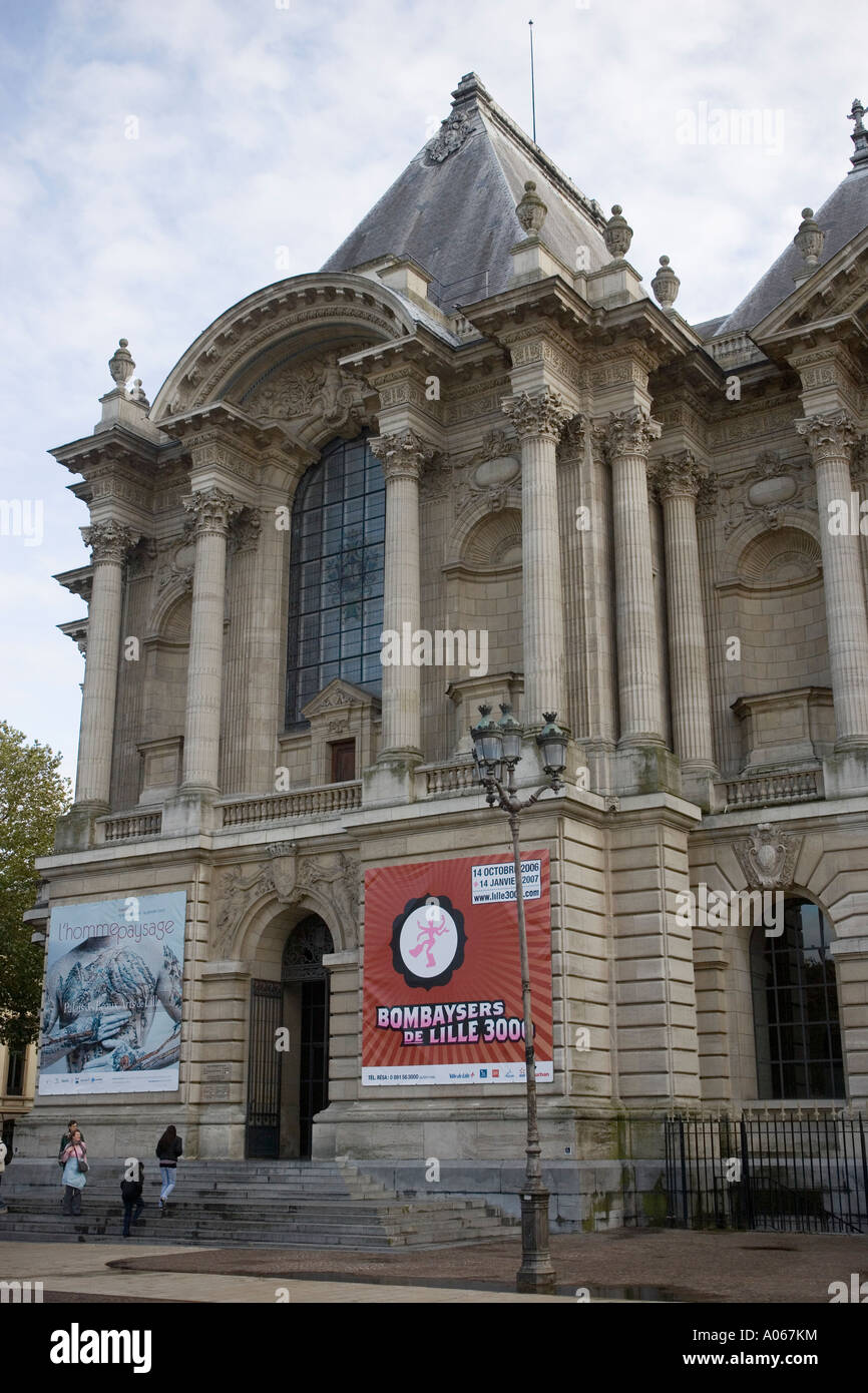 Palais des Beaux Arts Lille France Banque D'Images