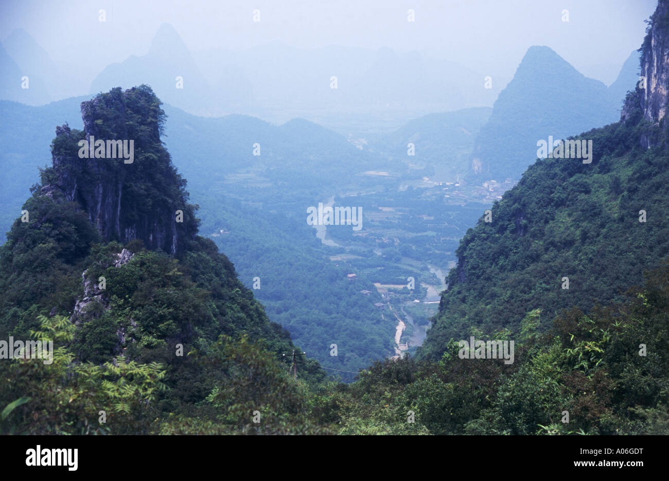 Vue Du Haut De La Colline De La Lune Dans La Région De