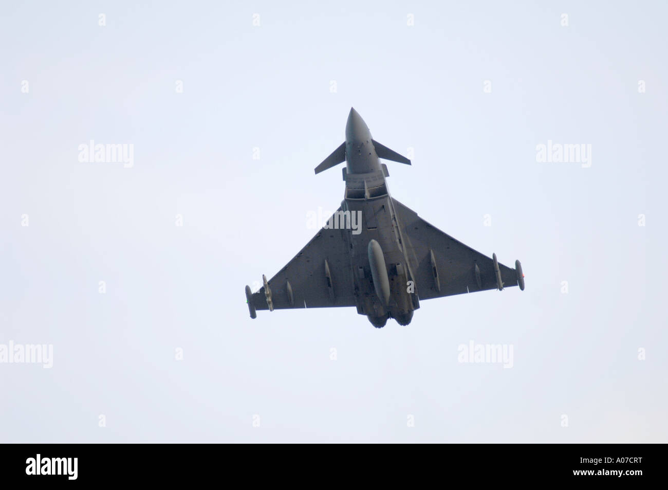 Lors d'un exercice à l'Eurofighter RAF Moray Ecosse. 4118-390 XAV Banque D'Images