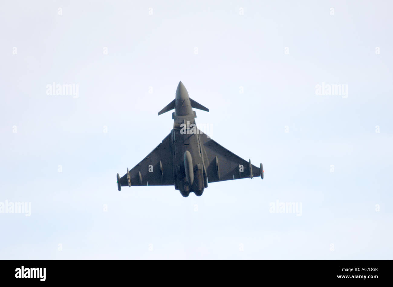 Sur l'exercice à l'Eurofighter RAF RAF Kinloss, Moray Ecosse. 4102-389 XAV Banque D'Images