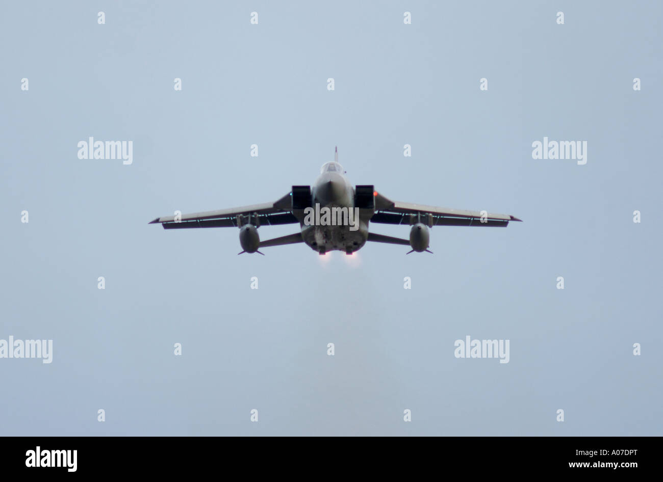 Panavia Tornado Gr4 Head en approche. 4104-389 XAV Banque D'Images