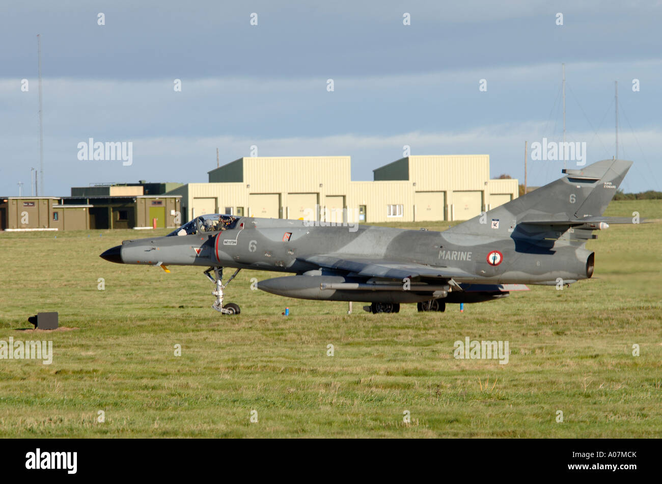 Dassault-Breguet Super Etendar Marine nationale armée de l'Air française. 3972-378 XAV Banque D'Images
