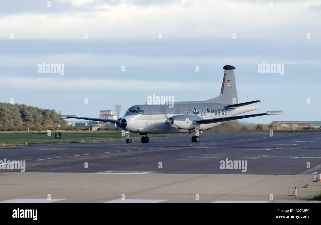 La Marine française Dassault - Breguet Atlantic d'avions de patrouille maritime ATL2 3977-378 XAV Banque D'Images