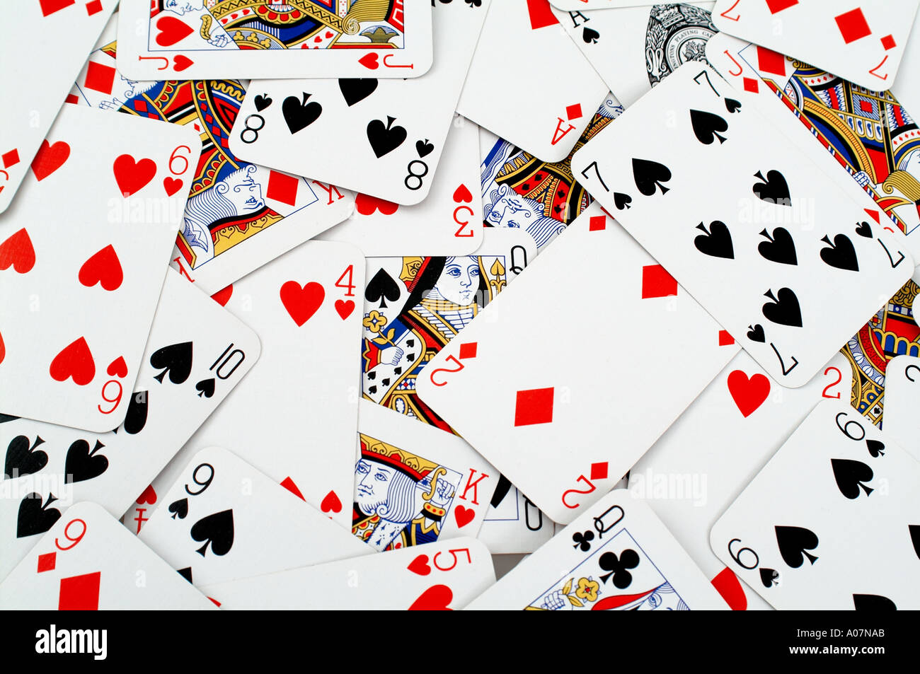cartes à jouer Banque D'Images