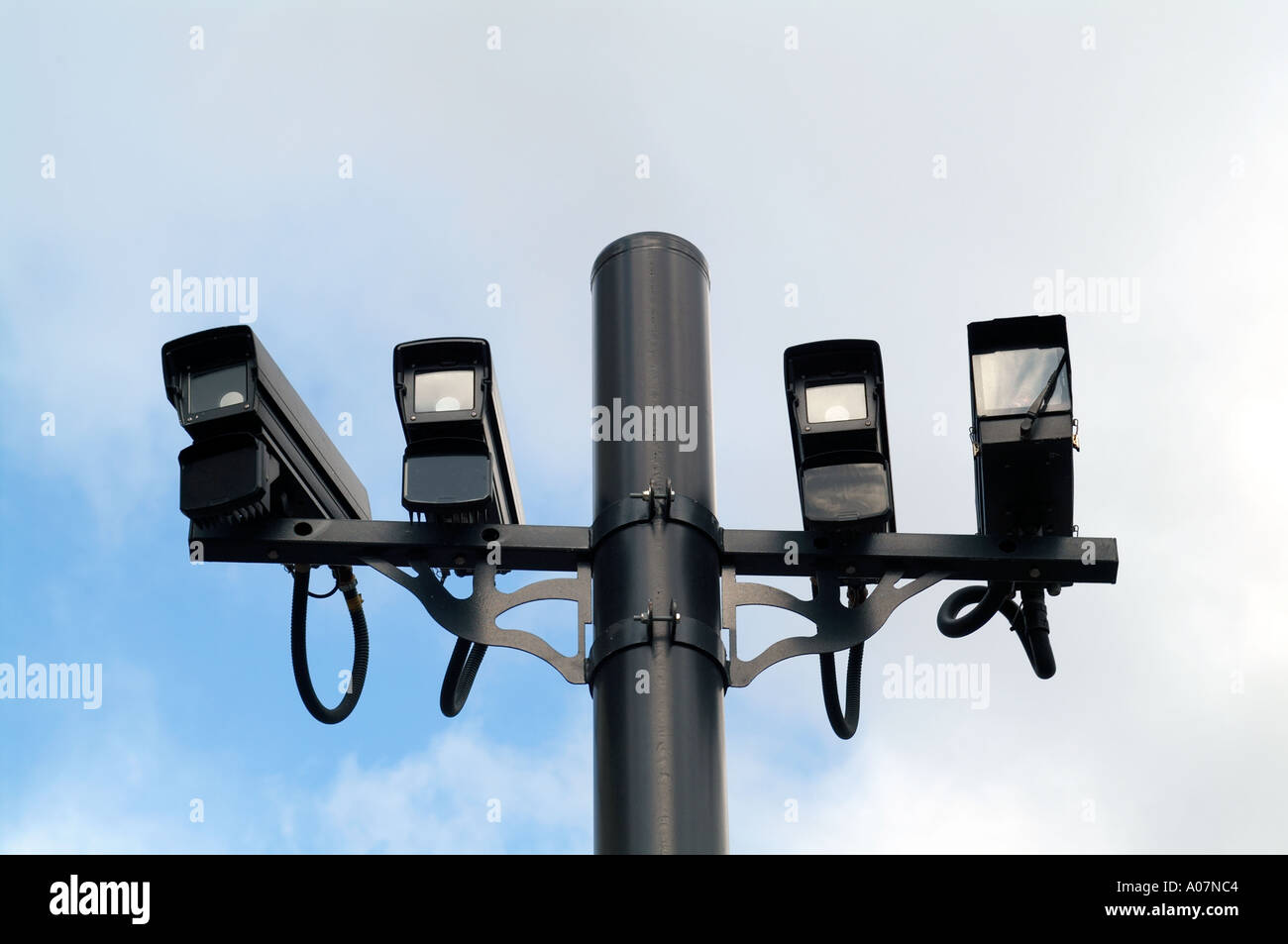 Congestion charge Appareils photo numériques Banque D'Images