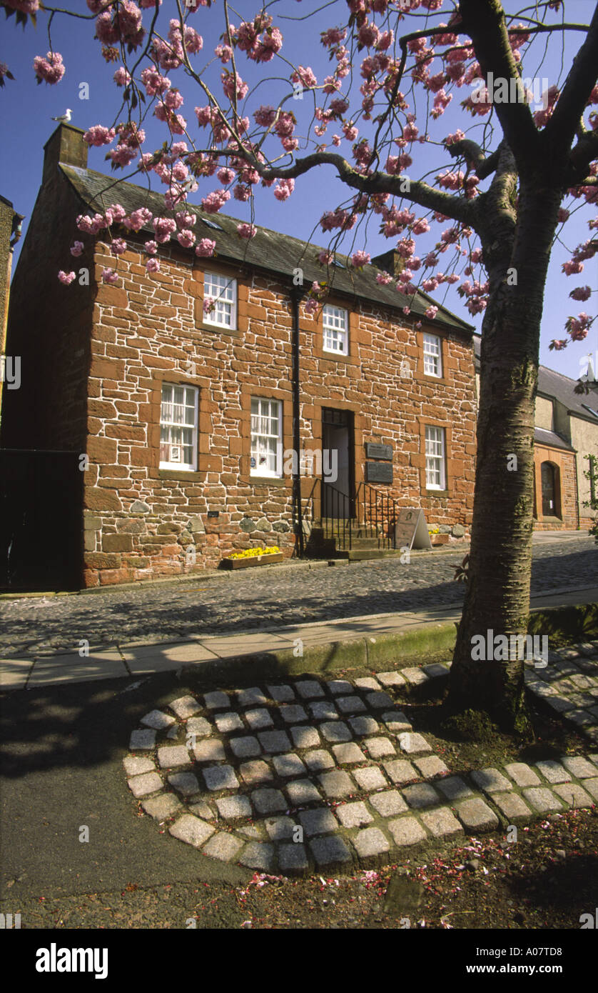 Robert Burns house museum Dumfries Banque D'Images