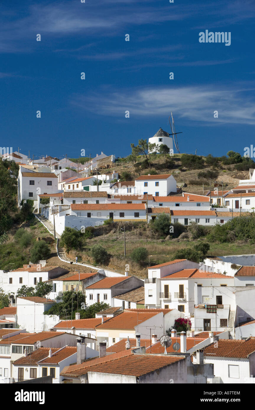 Ville de Costa Vicentina, Odeceixe Banque D'Images