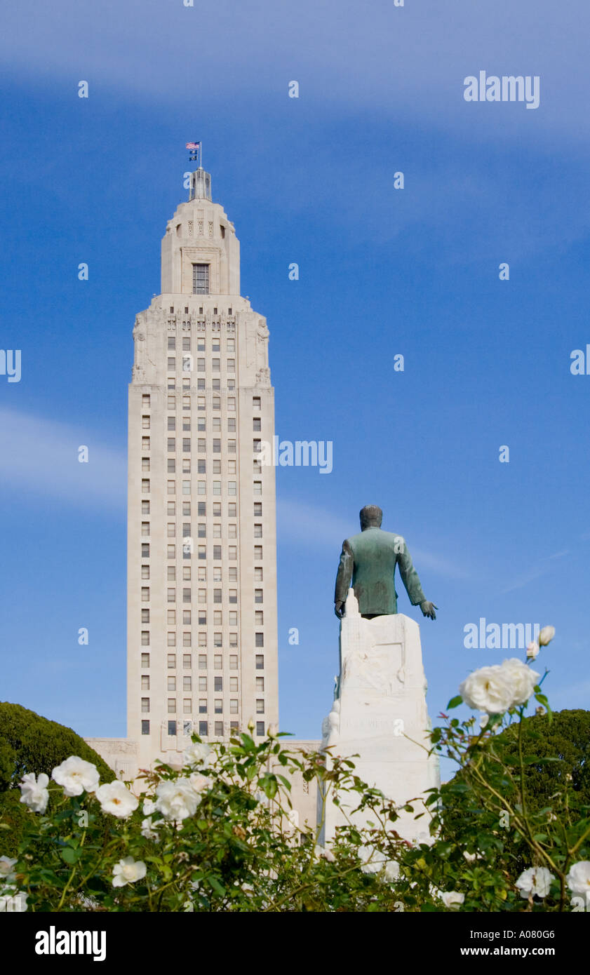 Louisiana State Capitol building Baton Rouge Banque D'Images