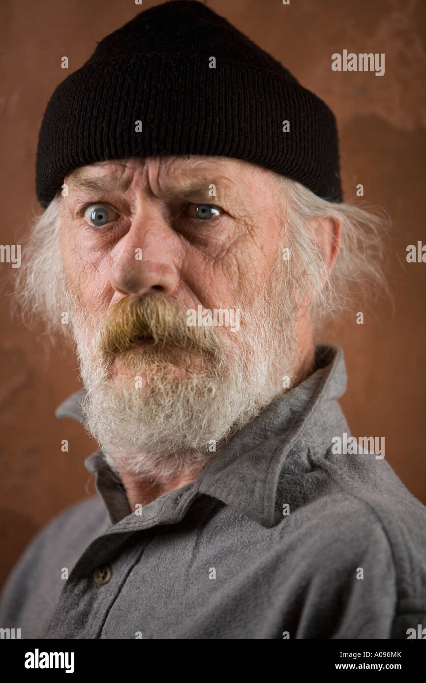 Portrait d’homme Banque D'Images