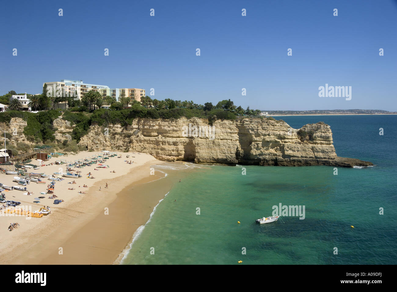 Hôtel Pestana Viking resort, le Portugal l'Algarve, Nossa Senhora da Rocha, Armacao de Pera Banque D'Images
