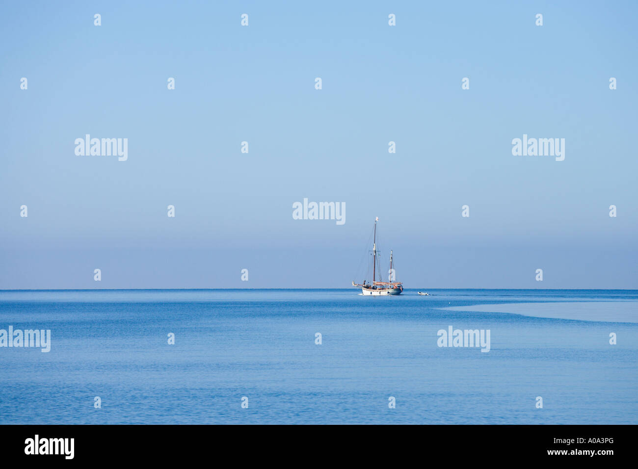 Location de bateaux sur la mer ouverte, Alghero, Sardaigne, Italie Banque D'Images