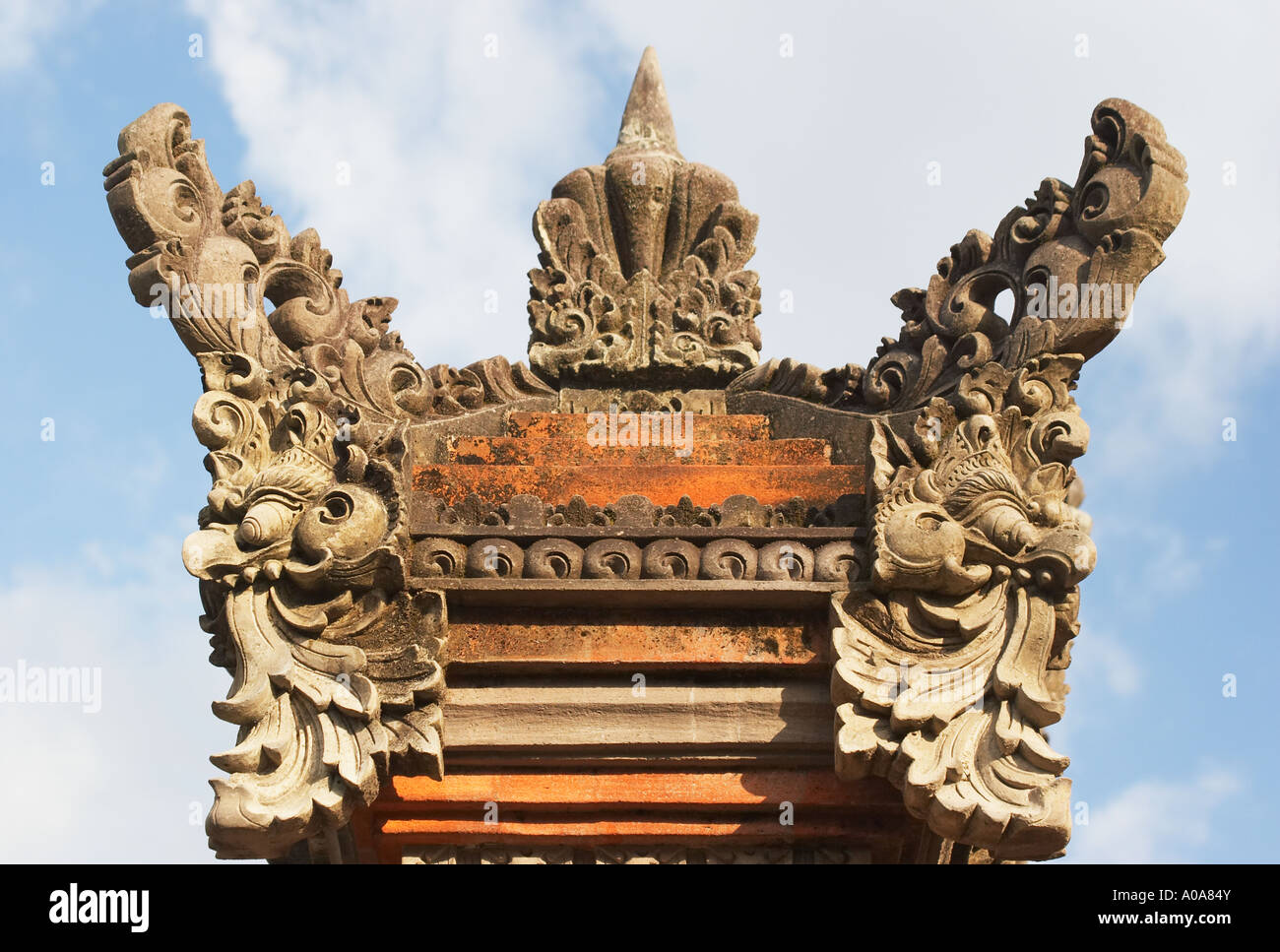 L'architecture de temple, Bali complexe Banque D'Images