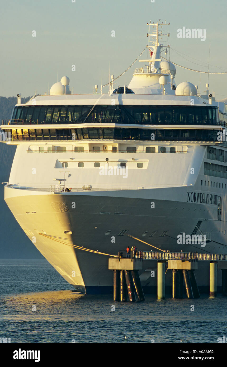 Bateau de croisière Norwegian Spirit of Prince Rupert en Colombie-Britannique Banque D'Images