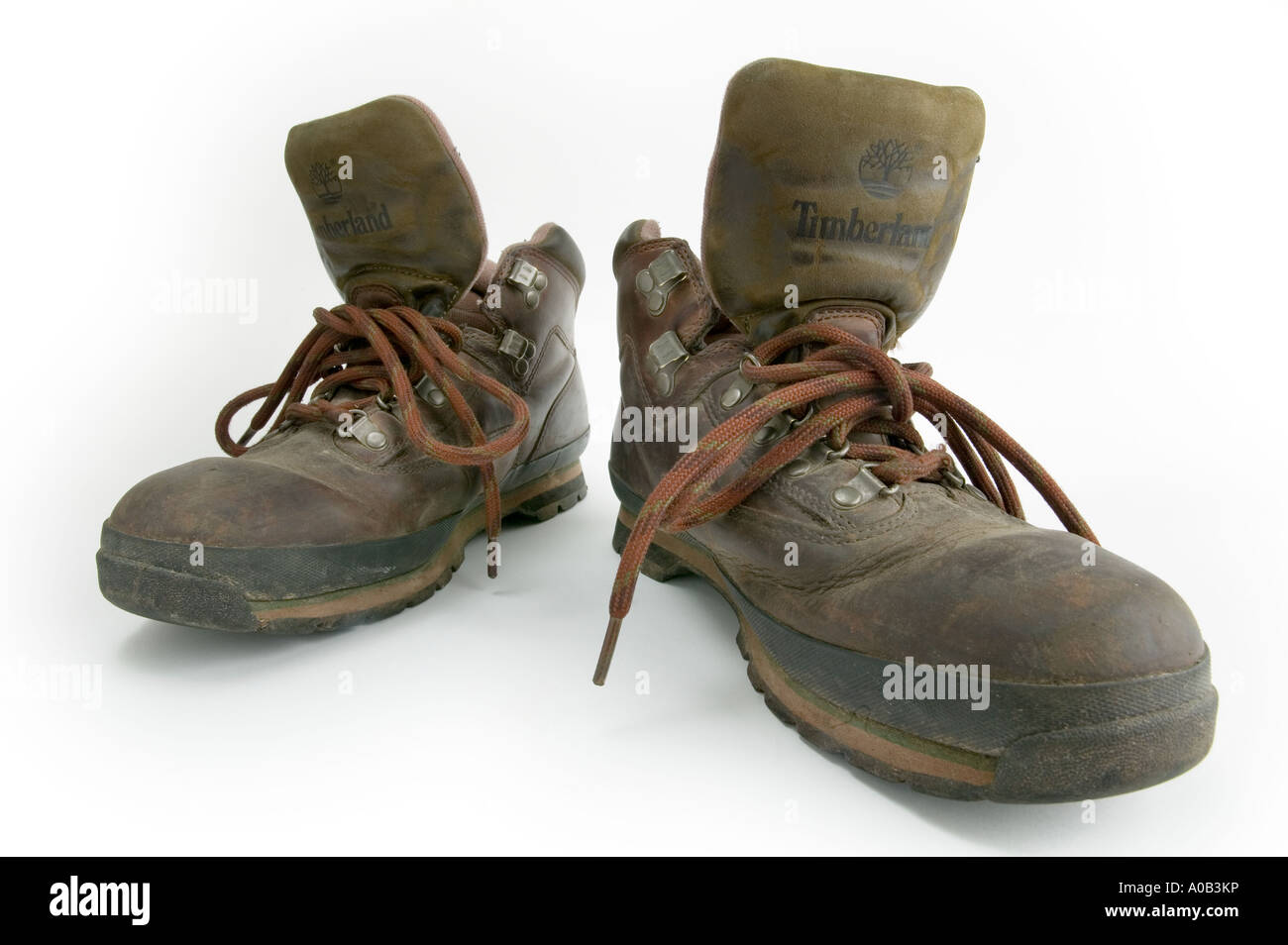 Bottes de randonnée ; randonnée pédestre ; escalade ; randonnée ; montagne  ; randonnée à pied ; explorer ; bottes bottes en cuir marron ; ; ; ; lacets  timberland blanc Photo Stock - Alamy