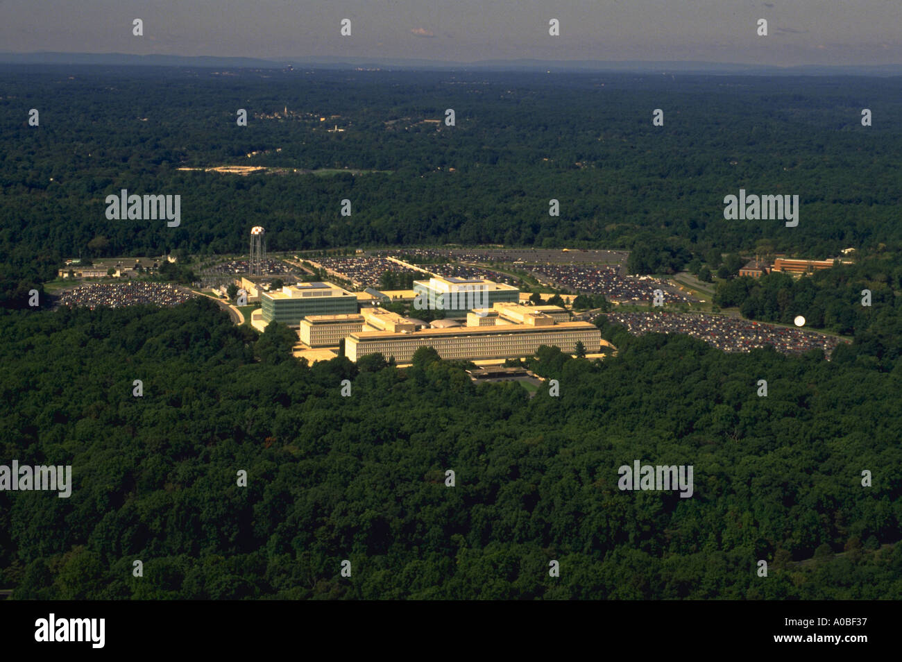 Le siège de la CIA en Virginie du Nord ED63015 Banque D'Images