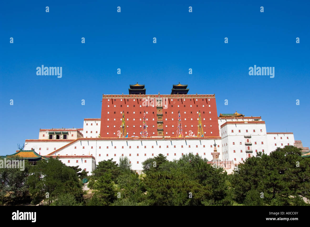 Putongzhongcheng Temple, a été nommé en tant que petit palais du Potala à Chengde Banque D'Images