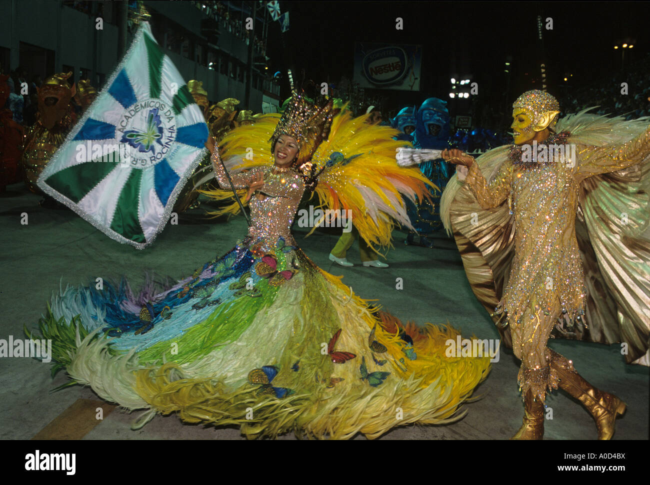 Carnaval Rio de Janeiro Brésil Banque D'Images