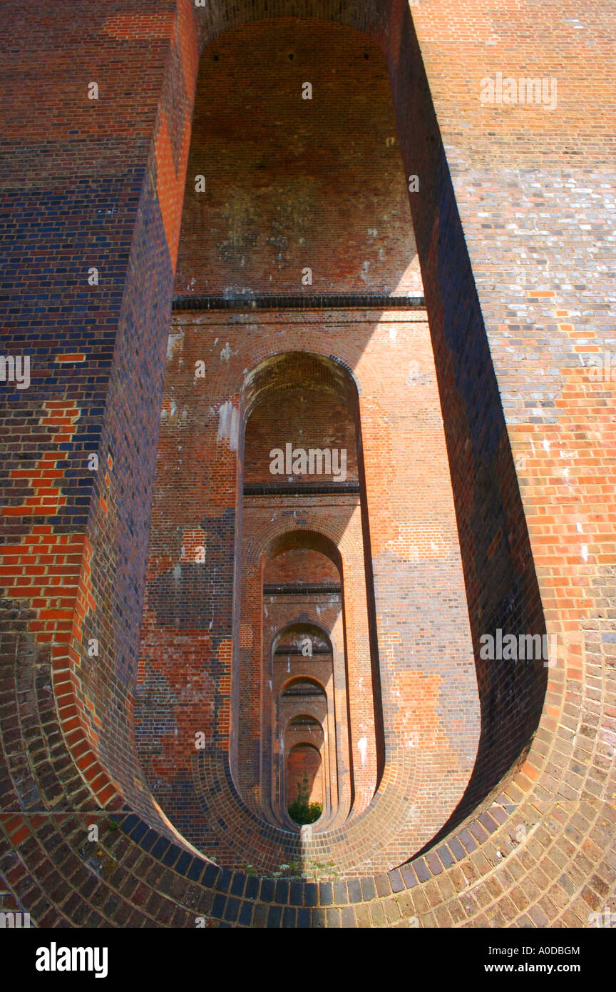 Viaduc de balcombe, Sussex, Royaume-Uni Banque D'Images