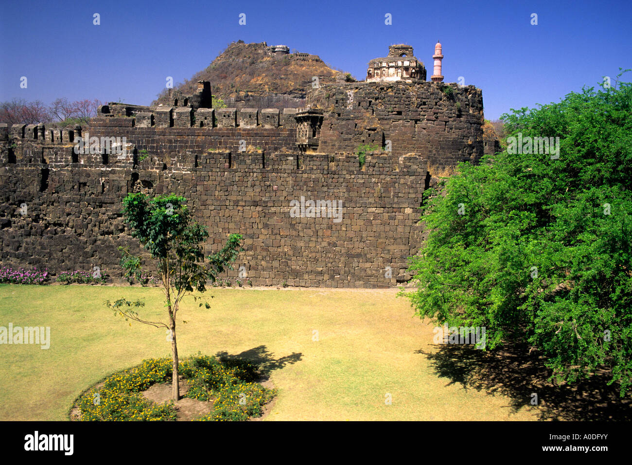 Fort Daulatabad près de Aurangabad Inde Banque D'Images