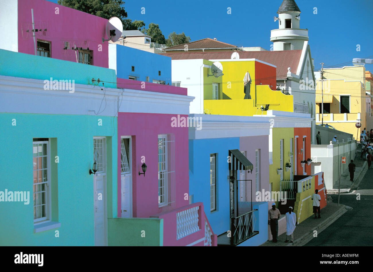 Bo Kaap Cape Town Afrique du Sud Banque D'Images