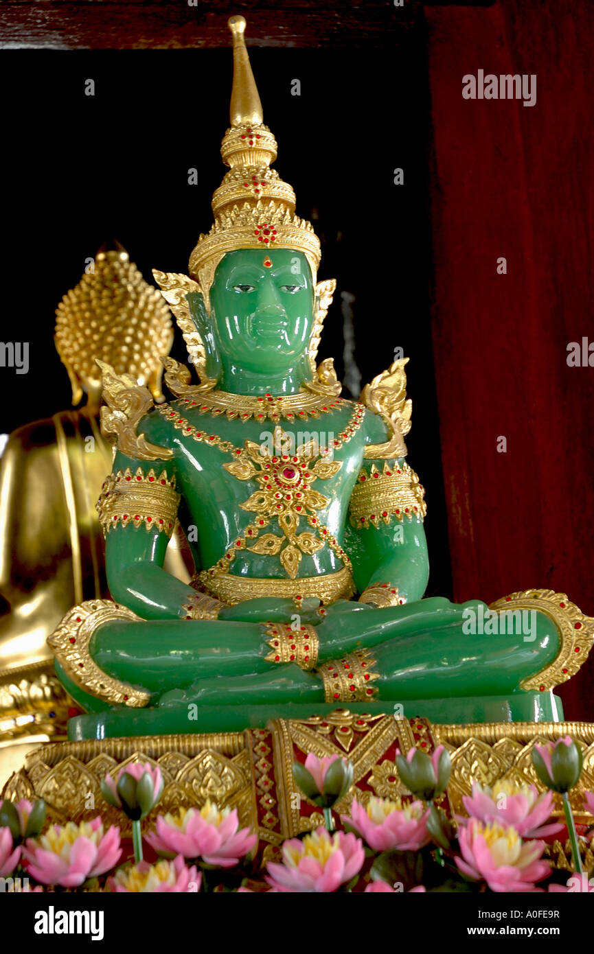 Wat Phra Singh de Chiang Mai, en Thaïlande du nord. Banque D'Images